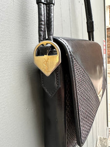 YVES SAINT LAURENT Leather Crossbody Bag