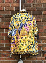 Load image into Gallery viewer, VERSACE Pattern Short Sleeve Silk Shirt
