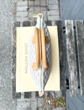 Load image into Gallery viewer, LOUIS VUITTON Damier Azur Canvas Saleya PM Bag
