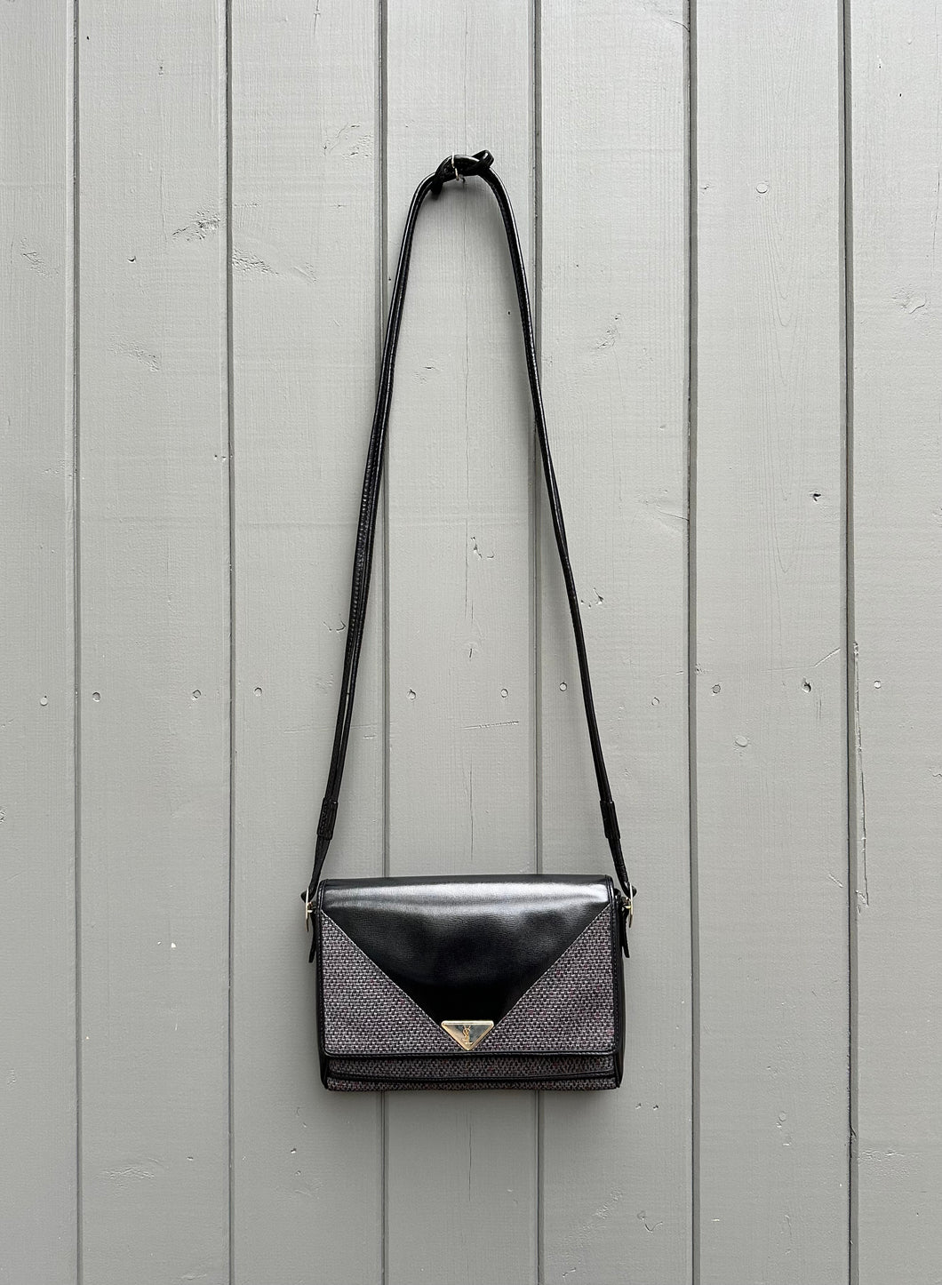 YVES SAINT LAURENT Leather Crossbody Bag