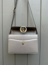 Load image into Gallery viewer, GUCCI Small GG Ring Leather Shoulder Bag
