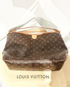 LOUIS VUITTON Monogram Delightful PM Shoulder Bag
