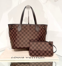 Load image into Gallery viewer, LOUIS VUITTON Damier Ebene Neverfull NM PM Tote
