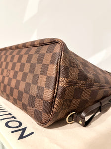 LOUIS VUITTON Damier Ebene Neverfull NM PM Tote