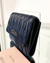 Load image into Gallery viewer, MIU MIU Matelasse Bifold Wallet
