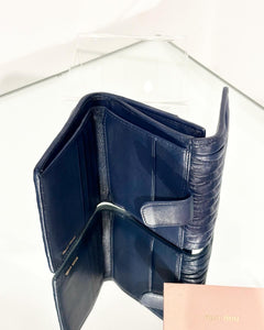 MIU MIU Matelasse Bifold Wallet