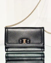Load image into Gallery viewer, SALVATORE FERRAGAMO Vara Bow Mini Leather Crossbody Bag
