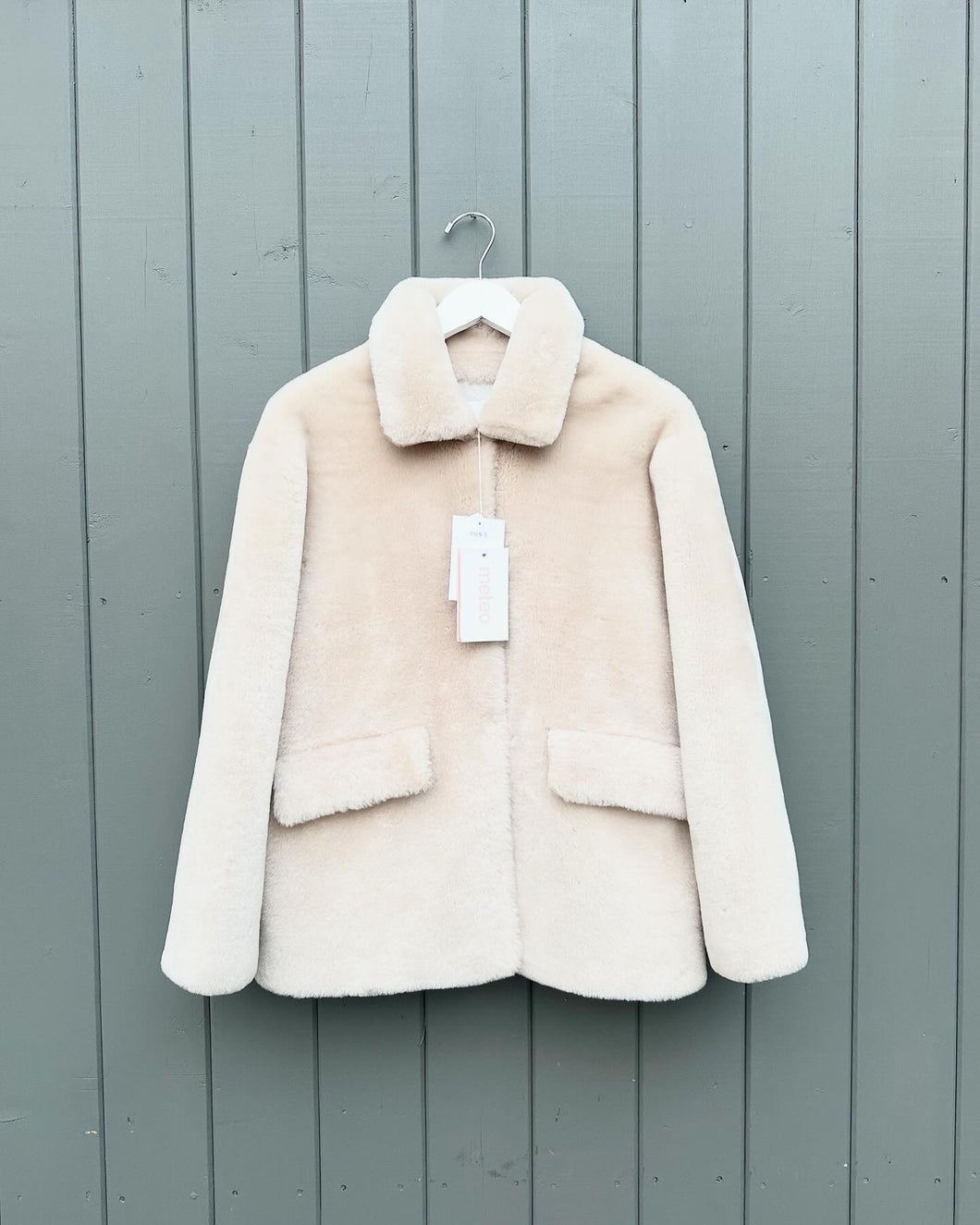 YVES SALOMON METEO Lambs Fur Jacket