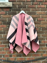 Load image into Gallery viewer, BURBERRY London England Reversible Wool Cape
