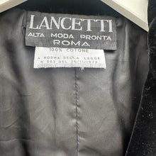 Load image into Gallery viewer, LANCETTI Roma Vintage 1970s Bead Embellished Velvet Dress &amp; Jacket
