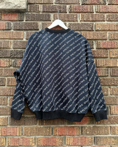 VERSACE JEANS COUTURE Print Logo Sweat Top
