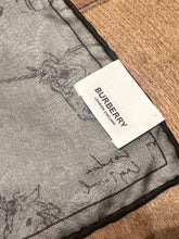 Load image into Gallery viewer, BURBERRY London England Unicorn Horse Silk Scarf

