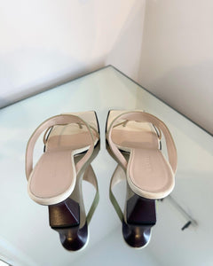 WANDLER High-Heel Leather Sandals