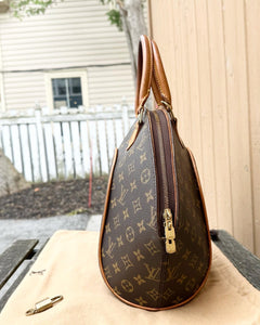 LOUIS VUITTON Vintage Monogram Ellipse MM Bowling Bag