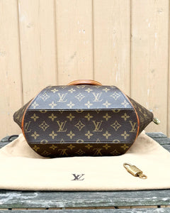 LOUIS VUITTON Vintage Monogram Ellipse MM Bowling Bag