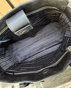 PRADA Vitello Phenix Leather Tote