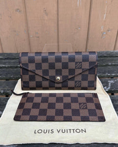 LOUIS VUITTON Damier Ebene Josephine Wallet