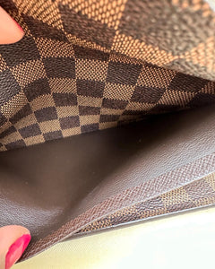 LOUIS VUITTON Damier Ebene Josephine Wallet
