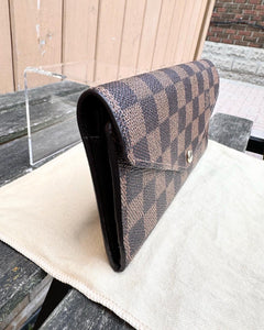 LOUIS VUITTON Damier Ebene Josephine Wallet