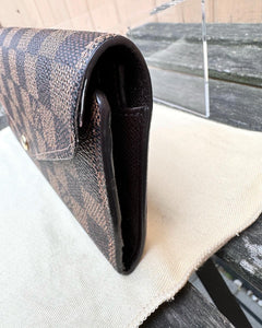 LOUIS VUITTON Damier Ebene Josephine Wallet