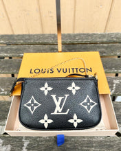 Load image into Gallery viewer, LOUIS VUITTON Bicolour Monogram Empreinte Leather Mini Pochette
