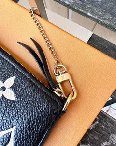 LOUIS VUITTON Bicolour Monogram Empreinte Leather Mini Pochette