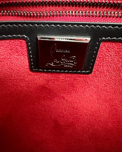 CHRISTIAN LOUBOUTIN Eloise Spiked Fringed Leather Hobo Bag