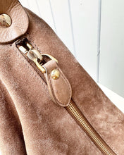 Load image into Gallery viewer, LANVIN Suede Large Slouchy Hobo Bag

