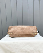 Load image into Gallery viewer, LANVIN Suede Large Slouchy Hobo Bag
