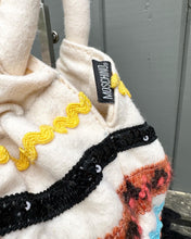 Load image into Gallery viewer, MOSCHINO Sequin Embellished Fabric Small Handle Bag
