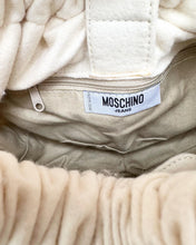 Load image into Gallery viewer, MOSCHINO Sequin Embellished Fabric Small Handle Bag
