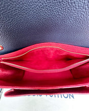 Load image into Gallery viewer, LOUIS VUITTON Marine Rouge Monogram Empreinte Leather Vavin PM Bag

