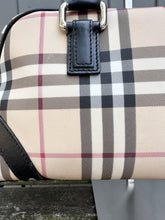 Load image into Gallery viewer, BURBERRY Nova Check Coated Canvas Leather Handle Bag
