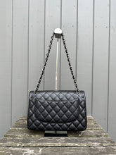Load image into Gallery viewer, CHANEL Classic Jumbo Double Flap Bag in SHW
