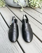 Load image into Gallery viewer, GIVENCHY Leather Chain Slingback Mules
