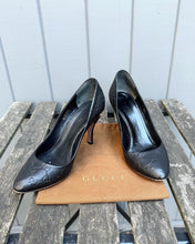 Load image into Gallery viewer, GUCCI Guccissima High Heel Leather Pumps
