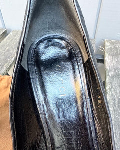 GUCCI Guccissima High Heel Leather Pumps