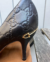 Load image into Gallery viewer, GUCCI Guccissima High Heel Leather Pumps
