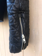 Load image into Gallery viewer, MACKAGE Jimmie Quilted Sleeves Leather Moto Jacket
