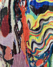 Load image into Gallery viewer, DRIES VAN NOTEN Multi Colour Print Silk Short Sleeve Top
