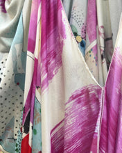 Load image into Gallery viewer, CHRISTIAN DIOR Boutique Paris Multi Colour Print Silk Midi Dress
