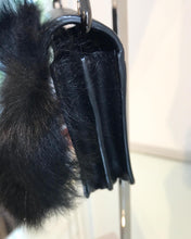 Load image into Gallery viewer, MARC By MARC JACOBS Lambs Fur Leather Wallet On Chain
