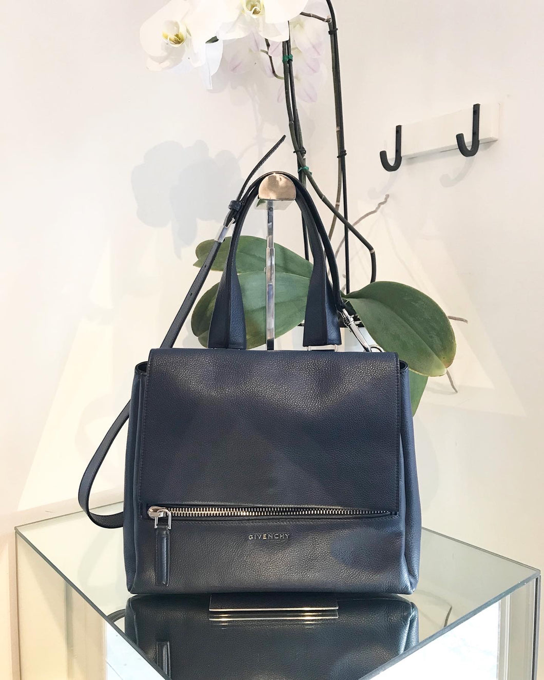 GIVENCHY Small Pandora Pure Leather Bag