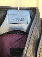 Load image into Gallery viewer, MACKAGE Jimmie Quilted Sleeves Leather Moto Jacket
