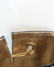 Load image into Gallery viewer, GUCCI Canvas Leather Pointed Toe Knee-High Boots
