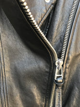 Load image into Gallery viewer, MACKAGE Jimmie Quilted Sleeves Leather Moto Jacket
