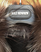 Load image into Gallery viewer, HOLT RENFREW Fox Fur Trim Poncho
