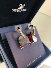 Load image into Gallery viewer, SWAROVSKI Red Pierced Earrings

