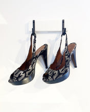 Load image into Gallery viewer, MISSONI Platform High-Heel Slingbacks

