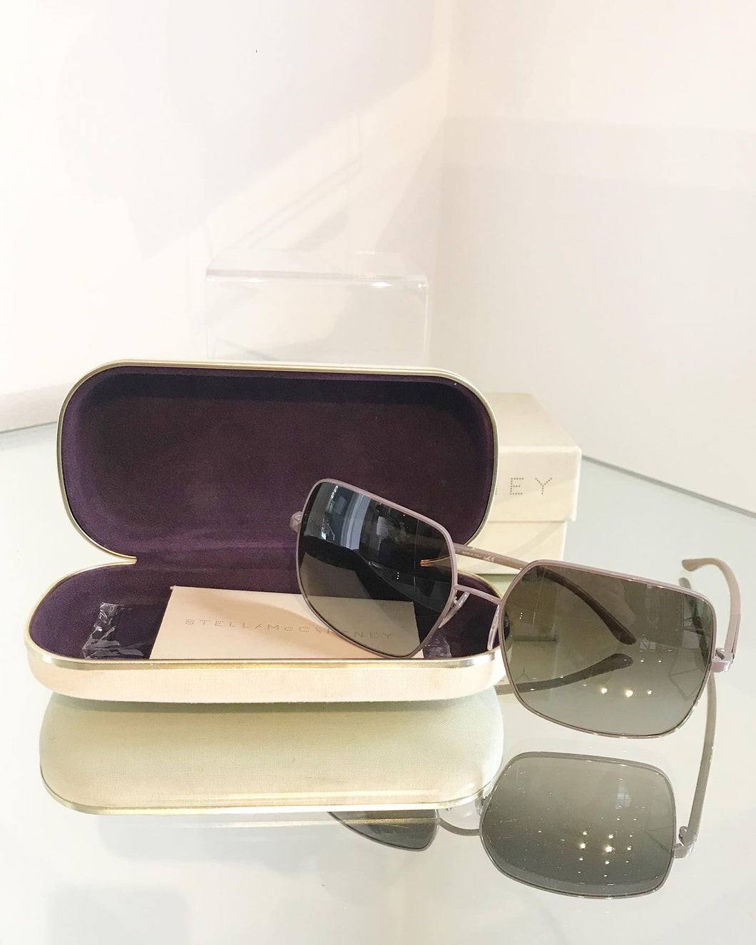 STELLA MCCARTNEY Big Square Sunglasses